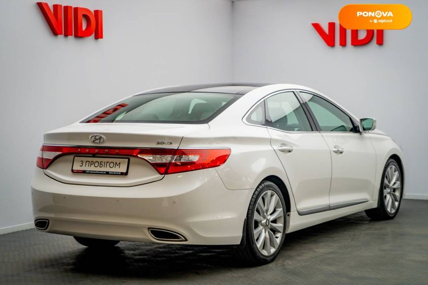 Hyundai Azera, 2013, Газ пропан-бутан / Бензин, 3 л., 210 тис. км, Седан, Білий, Київ 38751 фото