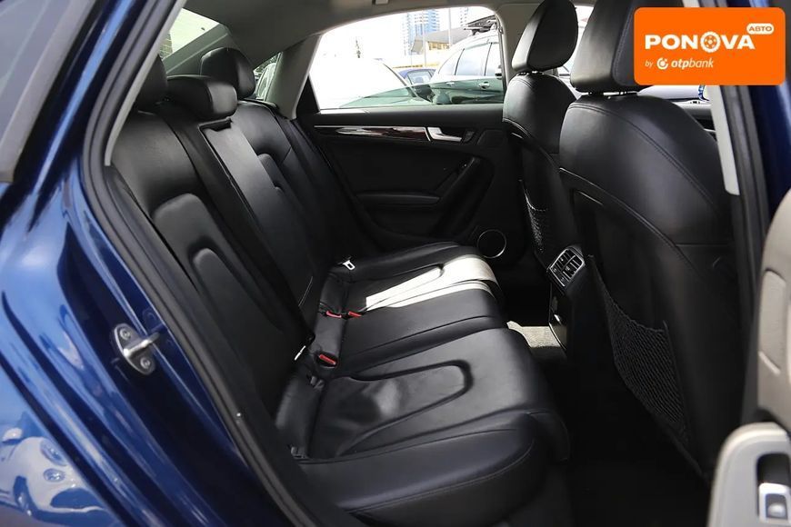 Audi A4, 2013 р., Бензин, 188 тис. км, Седан, Синій, Київ AT-10418345 фото