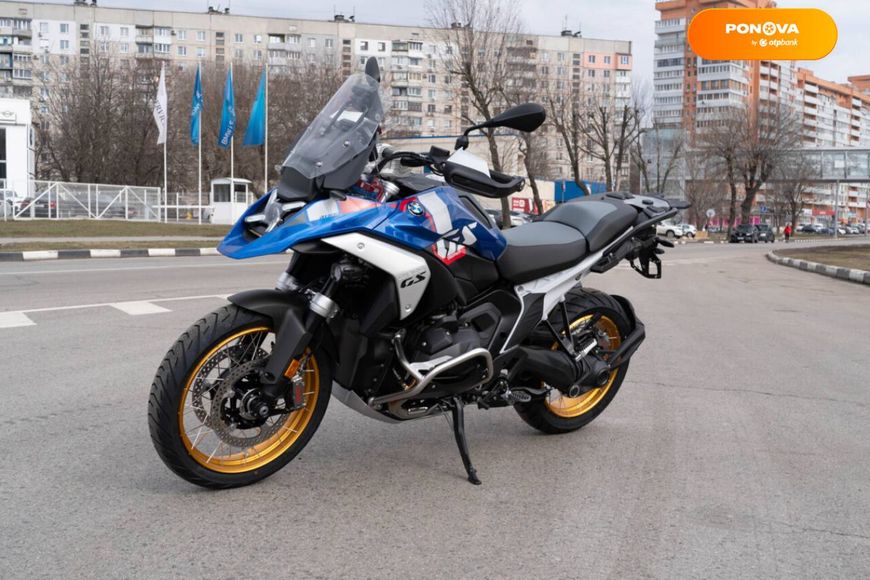 BMW R 1300GS, 2024, Бензин, 1 тис. км, Мотоцикл Багатоцільовий (All-round), Синій, Харків moto-44342 фото