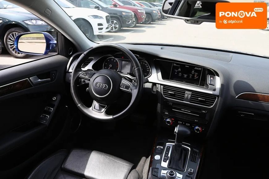 Audi A4, 2013 р., Бензин, 188 тис. км, Седан, Синій, Київ AT-10418345 фото