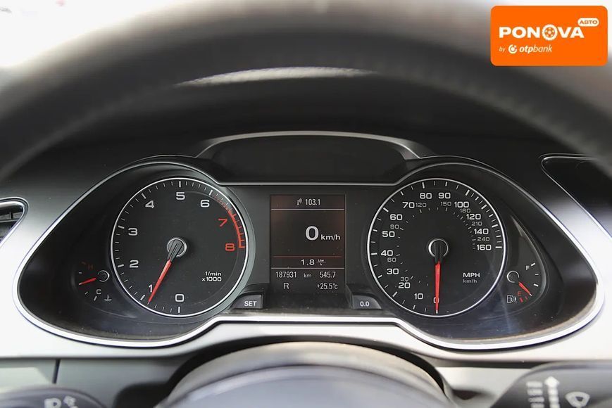 Audi A4, 2013 р., Бензин, 188 тис. км, Седан, Синій, Київ AT-10418345 фото