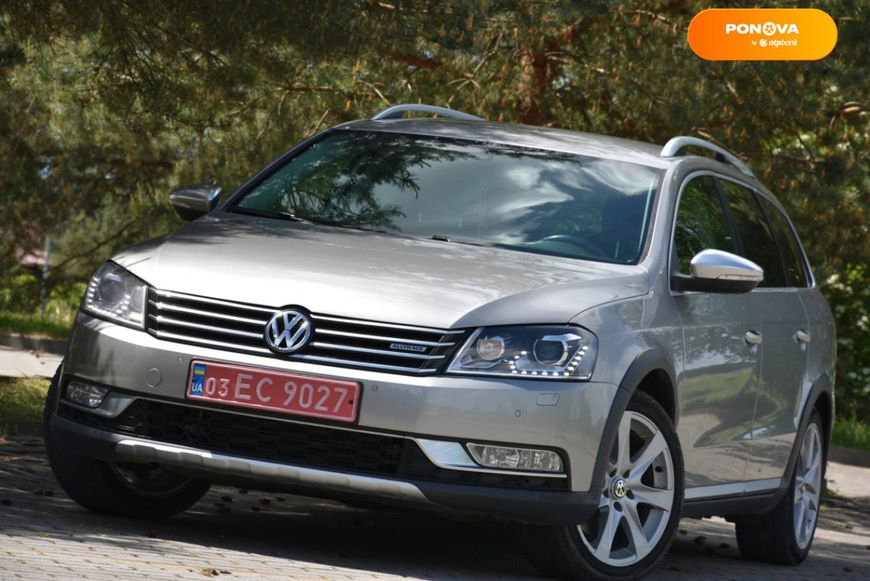 Volkswagen Passat Alltrack, 2013, Дизель, 2 л., 240 тыс. км, Универсал, Серый, Дрогобыч Cars-Pr-67689 фото