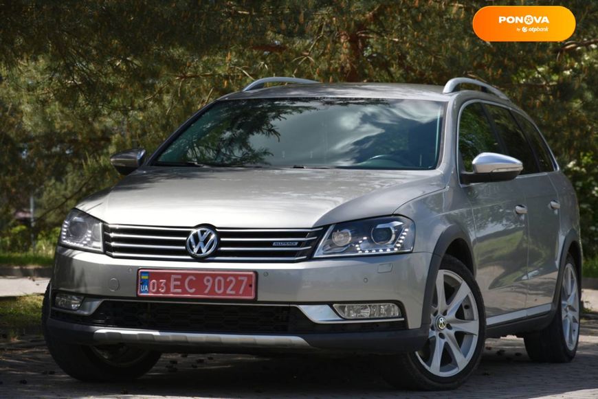 Volkswagen Passat Alltrack, 2013, Дизель, 2 л., 240 тыс. км, Универсал, Серый, Дрогобыч Cars-Pr-67689 фото