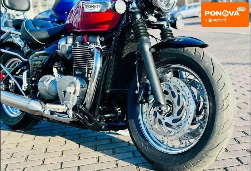 Triumph Bonneville, 2018 р., Бензин, 13 тис. км, Мотоцикл Круізер, Червоний, Рівне AT-10412736 фото