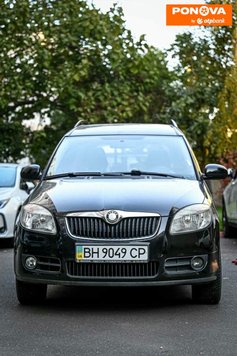 Skoda Roomster, 2008, Бензин, 100 тис. км, Мікровен, Чорний, Одеса Cars-Pr-265727 фото