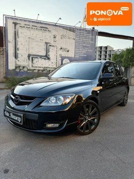 Mazda 3, 2007 р., Бензин, 182 тис. км, Хетчбек, Чорний, Запоріжжя AT-10428524 фото