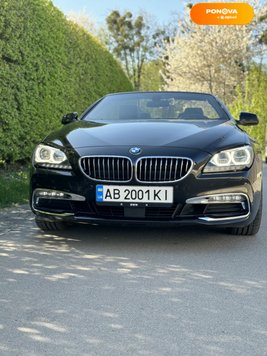 BMW 6 Series, 2011, Бензин, 2.98 л., 128 тис. км, Кабріолет, Чорний, Вінниця Cars-Pr-214306 фото