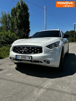 Infiniti FX 35, 2009, Газ пропан-бутан / Бензин, 3.5 л., 215 тис. км, Позашляховик / Кросовер, Білий, Київ Cars-Pr-270770 фото