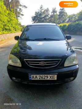 Kia Carens, 2004, Дизель, 307 тис. км, Мінівен, Чорний, Київ Cars-Pr-60263 фото