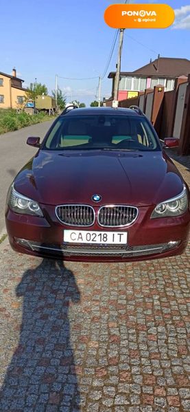 BMW 5 Series, 2008, Дизель, 2 л., 350 тис. км, Універсал, Червоний, Київ Cars-Pr-68616 фото