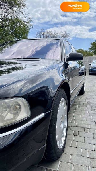 Audi A8, 2001, Газ пропан-бутан / Бензин, 3.7 л., 398 тис. км, Седан, Чорний, Одеса 7830 фото