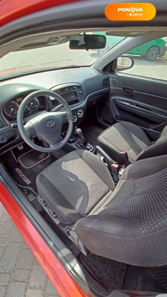 Hyundai Accent, 2008, Бензин, 1.6 л., 160 тыс. км, Хетчбек, Красный, Запорожье Cars-Pr-67929 фото