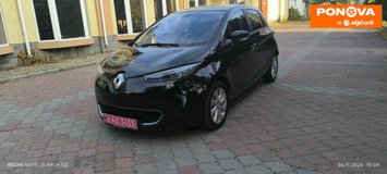 Renault Zoe, 2014, Електро, 64 тис. км, Хетчбек, Чорний, Черкаси Cars-Pr-275221 фото