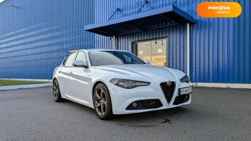 Alfa Romeo Giulia, 2016, Дизель, 2.14 л., 175 тис. км, Седан, Білий, Київ Cars-Pr-237080 фото