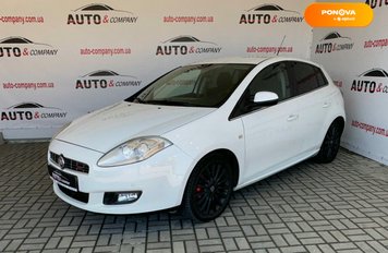 Fiat Bravo, 2009, Бензин, 1.4 л., 244 тис. км, Хетчбек, Білий, Львів 207196 фото