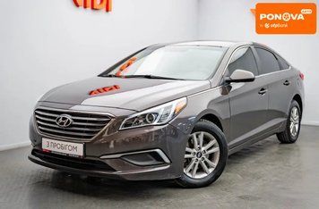 Hyundai Sonata, 2016 р., Бензин, 170 тис. км, Седан, Коричневий, Київ AT-10422090 фото