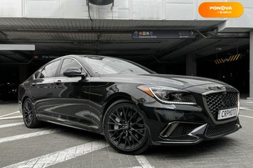 Genesis G80, 2017, Бензин, 3.34 л., 137 тис. км, Седан, Чорний, Київ Cars-Pr-162361 фото