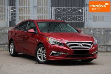 Hyundai Sonata, 2014 р., Бензин, 96 тис. км, Седан, Червоний, Київ AT-10417832 фото