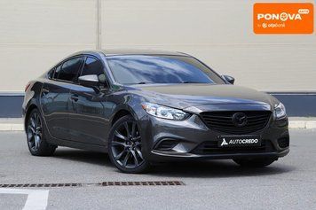 Mazda 6, 2015 р., Бензин, 187 тис. км, Седан, Сірий, Київ AT-10416582 фото