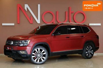 Volkswagen Atlas, 2019 г., Бензин, 80 тыс. км, Внедорожник / Кроссовер, Красный, Одесса AT-10421184 фото