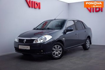 Renault Clio Symbol, 2010, Бензин, 1.4 л., 140 тис. км, Седан, Сірий, Київ 256831 фото