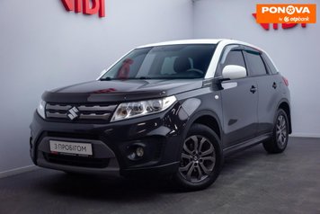 Suzuki Vitara, 2015, Газ пропан-бутан / Бензин, 1.6 л., 154 тис. км, Позашляховик / Кросовер, Чорний, Київ 256368 фото