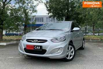 Hyundai Accent, 2012, Бензин, 1.6 л., 179 тис. км, Седан, Сірий, Київ 278624 фото