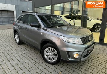 Suzuki Vitara, 2017, Бензин, 1.59 л., 107 тис. км, Позашляховик / Кросовер, Сірий, Київ 259164 фото