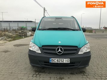 Mercedes-Benz Vito, 2013, Дизель, 2.14 л., 310 тис. км, Мінівен, Зелений, Львів Cars-Pr-277150 фото