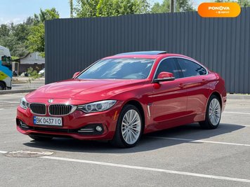 BMW 4 Series Gran Coupe, 2014, Бензин, 2 л., 74 тыс. км, Купе, Красный, Киев Cars-Pr-56356 фото