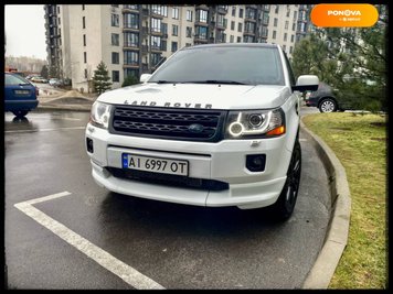 Land Rover Freelander, 2014, Бензин, 2 л., 177 тис. км, Позашляховик / Кросовер, Білий, Київ Cars-Pr-60766 фото