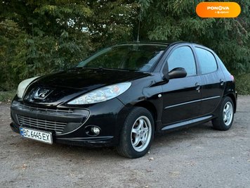 Peugeot 206, 2011, Бензин, 1.36 л., 163 тис. км, Хетчбек, Чорний, Львів Cars-Pr-224461 фото