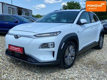 Hyundai Kona, 2020 г., Електро, 115 тыс. км, Внедорожник / Кроссовер, Белый, Сопошин AT-10400063 фото