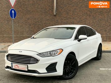 Ford Fusion, 2019, Газ пропан-бутан / Бензин, 2.49 л., 47 тис. км, Седан, Білий, Одеса 280909 фото