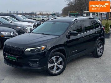 Jeep Cherokee, 2018 р., Бензин, 124 тис. км, Позашляховик / Кросовер, Чорний, Київ AT-10419056 фото