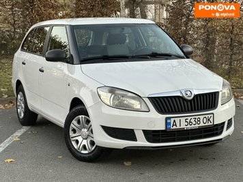 Skoda Fabia, 2014, Дизель, 1.6 л., 281 тис. км, Універсал, Білий, Київ 280501 фото