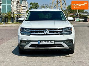 Volkswagen Atlas, 2018 р., Бензин, 107 тис. км, Позашляховик / Кросовер, Білий, Дніпро (Дніпропетровськ) AT-10417191 фото