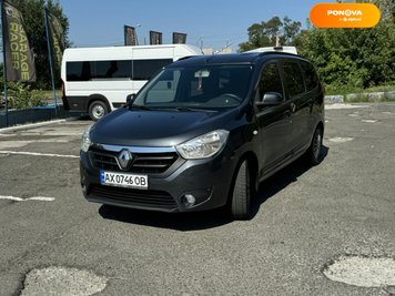 Renault Lodgy, 2016, Дизель, 1.46 л., 217 тис. км, Мінівен, Сірий, Харків Cars-Pr-173393 фото