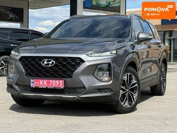 Hyundai Santa FE, 2018 г., Дизель, 112 тыс. км, Внедорожник / Кроссовер, Серый, Днепр (Днепропетровск) AT-10417079 фото