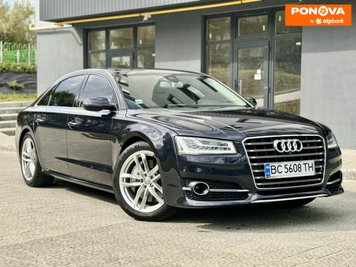 Audi A8, 2017, Бензин, 3 л., 102 тис. км, Седан, Синій, Львів Cars-Pr-262194 фото