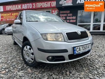 Skoda Fabia, 2005 р., Газ пропан-бутан / Бензин, 201 тис. км, Хетчбек, Сірий, Сміла AT-10415733 фото