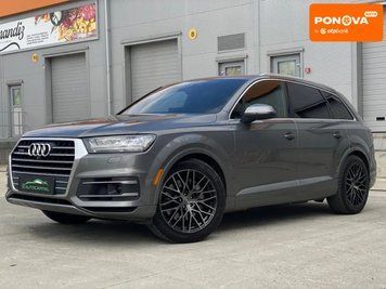 Audi Q7, 2017 р., Бензин, 248 тис. км, Позашляховик / Кросовер, Сірий, Київ AT-10414938 фото