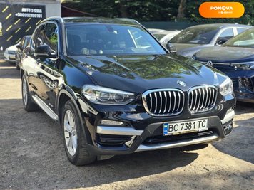 BMW X3, 2017, Бензин, 2 л., 103 тыс. км, Внедорожник / Кроссовер, Чорный, Львов 111112 фото