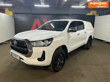 Toyota Hilux, 2021, Дизель, 2.39 л., 202 тис. км, Пікап, Білий, Київ 205049 фото