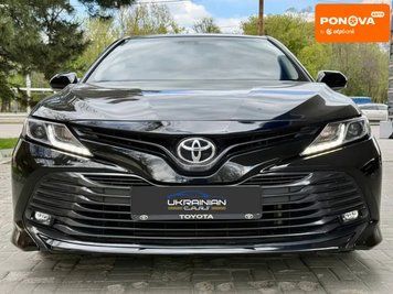 Toyota Camry, 2018 г., Бензин, 87 тыс. км, Седан, Чорный, Днепр (Днепропетровск) AT-10418066 фото