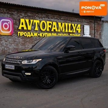 Land Rover Range Rover Sport, 2015 р., Дизель, 282 тис. км, Позашляховик / Кросовер, Чорний, Дніпро (Дніпропетровськ) AT-10416508 фото