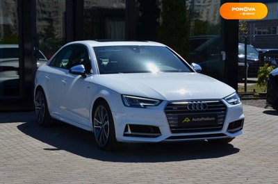 Audi S4, 2017, Бензин, 3 л., 116 тыс. км, Седан, Белый, Киев 43578 фото