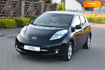 Nissan Leaf, 2013, Електро, 113 тыс. км, Хетчбек, Чорный, Луцк 49980 фото