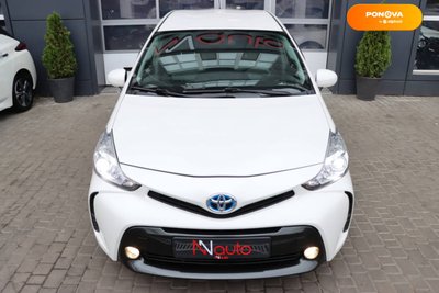 Toyota Prius v, 2017, Гібрид (HEV), 1.8 л., 80 тис. км, Універсал, Білий, Одеса 9345 фото