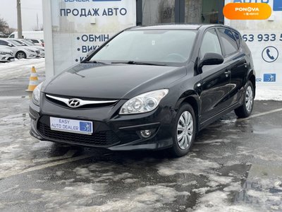 Hyundai i30, 2011, Дизель, 1.6 л., 189 тис. км, Хетчбек, Чорний, Київ 5511 фото
